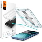 Spigen Galaxy S25 / S24 ile Uyumlu Kolay Kurulum Cam Ekran Koruyucu GLAS.tR EZ Fit HD (2 Adet) Şeffaf - AGL07440 (Spigen TR G