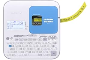 Casio ez Label Printer KL G2 Professional Label Printer with USB Interface, for Tapes 6/9/12/18/24 mm with Power Supply