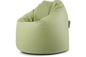 EXTROITALY TERA - Pouf Poltrona (78x78cm, H.93) Puffo per Sedersi in Ecopelle con Cuciture Rinforzate, Poltroncine da Salotto e Giardino Adatte per Interno ed Esterno, Antimacchia e Idrorepellente