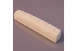 BLACK DOG MUSIC Quality 44mm six string BONE Guitar Top Nut