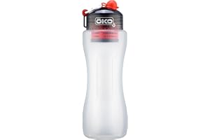 OKO H2O Bouteille de filtration pour chlore, plomb, micro plastiques et autres contaminants - 1 l