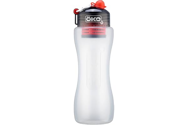 OKO H2O Bouteille de filtration pour chlore, plomb, micro plastiques et autres contaminants - 1 l