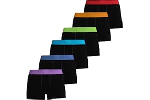 Pierre Calvini Boys Boxers (6/12 Pack) – Soft & Breathable Cotton Boys Boxer Shorts – Durable, Breathable & Anti-Chafing Cotton Boxer Shorts – Comfortable, Multipack Kids Boxers (Ages 5-13)