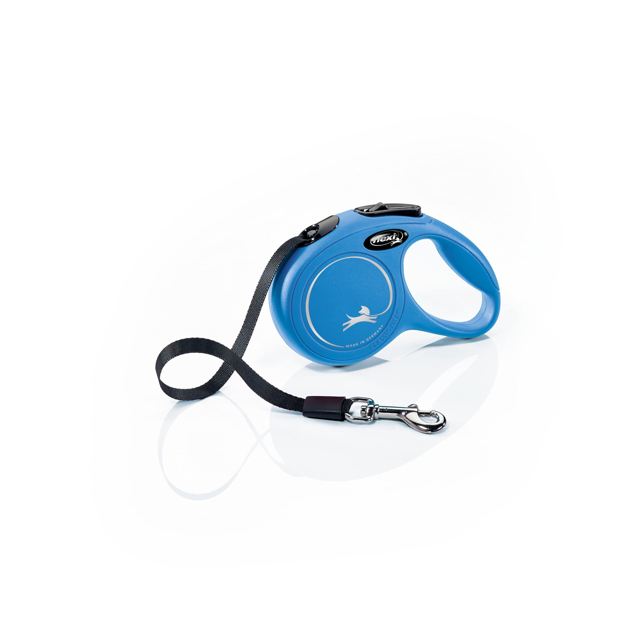 flexi® Classic XS Cinta 5 m azul, correa extensible para perros hasta máx. 12 kg