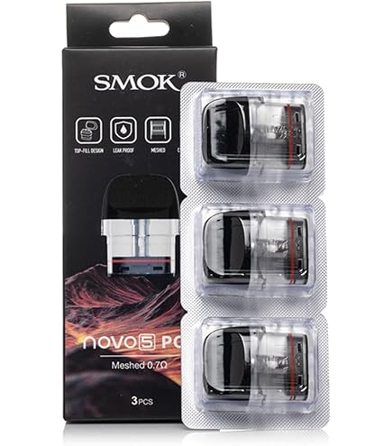 SMOK Novo 2 Kit – Pod-System Mit 800 MAh Akku, 2 Ml Pods (Mesh 1.0 & DC 1.4 Ohm)