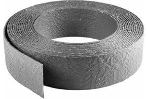 Talen Tools - Ecolat - Bordure de Jardin Grise - 100% Recyclée - 19 x 0,7 cm - 25 Mètres