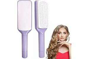 OAKENCREST Spazzola Capelli per Ricci, Spazzola per Styling, Spazzola per Capelli Definizione Ricci, Curly Hair Brush, Spazzola Districante, Spazzola Sleek con Maniglia Girevole, per Ogni Tipo di Capelli