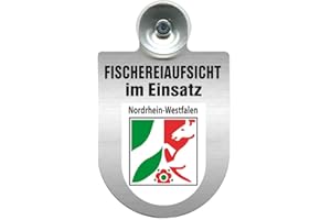 FAN-O-MENAL Insert Sign Windscreen with Suction Cup – Fishing Used Supervision – 309371 – Including The Regions Choice