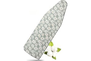 Dasellfa Funda Tabla de Planchar, Funda Plancha Universal Ajustable, Refleja el Calor y el Vapor, Usar Junto con el Iron y la Ironing Board, 125×45cm