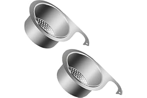 Ayizhiniu 2pcs Cestello per Lavello a Forma di Cigno in Acciaio Inossidabile, Sospeso Cestino Scarico Lavello Cucina, Cestello Filtro per Lavello, Applicabile a Raccolta Rifiuti Cucina