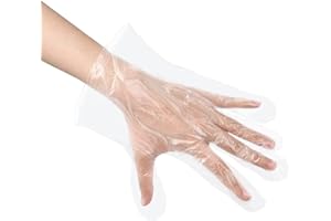YOLEV 200 PCS Paraffin Wax Bath Liners for Hand Plastic Hand Bags Large Spa Glove Paraffin Bath Hand Mitten Hot Wax Therapy Hand Covers