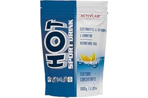 Activlab, Hot Sport napój izotoniczny, cytryna, 1 opakowanie (1 x 1000 g)