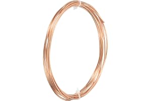 DMiotech 0,8 mm x 1,8 mm lång 2,0 m kylskåp kopparrör flexibelt rör för kompression, luftkonditionering lufthjälp