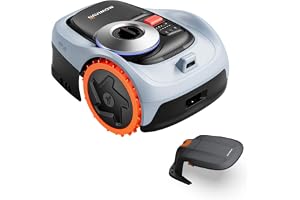 Segway Navimow i205 AWD Robotic Lawn Mower without Boundary, w/Garage S, All-Wheel-Drive for 45% Slopes, EFLS NRTK + Vision, 