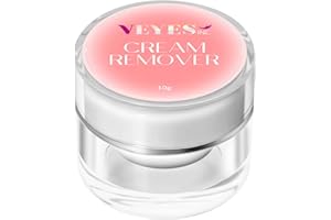 VEYES INC Cream Lash Remover for Lash Extensions 10g Low Irritation Eyelash Glue Remover Supplies for Lash es Techs Peach