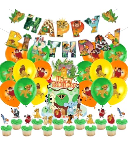 Kit Décoration Anniversaire 99 Pièces - Bannière, Nappe, Ballons, Guirlande Gâteau, Sacs Cadeaux - Thème Festif Complet Pour Fête D'enfant