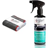Glart 471PP Microfasertuch, Autopflege Mikrofasertuch für Autopolitur, Scheiben, Cockpit, Poliertuch, 60x40 cm & 45IR Innenre