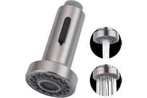 Homelody 2 Strahlarten Geschirrbrause Ersatzkopf Küche Brausekopf Spüle für Küchenarmatur Wasserhahn Küche Armatur Spülarmatur