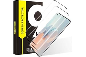 REROXE 2 Stück Schutzfolie für Panzerglas für Oneplus 9 Pro 5G, HD Displayschutzfolie für Oneplus 9 Pro 5G, Anti-Shedding Sensitive Touch 3D mit schwarzem Rand Schutzglas für Oneplus 9 Pro