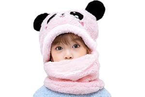 MK MATT KEELY Bonnet Enfant Garcon Fille 3 in 1 Ensemble Bonnet Snood Cache Cou Cache Oreille pour 1-14 Ans