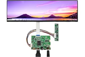 VSDISPLAY 12.6 inch 1920x515 NV126B5M-N41 IPS LCD Screen and Controller Board VS-RTD2556HM-V1