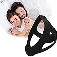 Azonee Anti Snoring Chin Strap, Chin Strap for Snoring, Adjustable and Breathable Anti Snoring Devices, Snore Stopper Breather Mouth Closed While Sleeping Suitable for Men and Women Better Sleep
