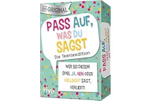 Pass auf, was du sagst – Die Teenieedition: Wer bei diesem Spiel »Ja«, »Nein« oder »Vielleicht« sagt, verliert! | Geschenk zum Geburtstag. Ab 12 Jahren