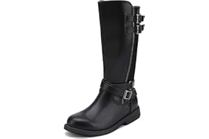 DREAM PAIRS Kids Bottes pour Filles Classique Bottes Élégante et Chaude pour Enfants Bottines LUCKID-03