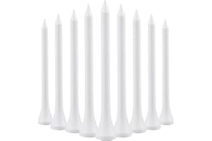70mm 2 3/4" White Wooden Golf Tees Tee Biodegradable XL Pack of 100