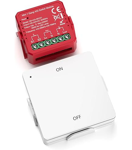 HYHIOTS RF433 Draadloze lichtset, draadloze lichtschakelaar
