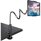 Tryone Schwanenhals Tablet Halterung, Tablet Halter – Flexibler Verstellbarer Arm im Bett für Ipad/Handy/Switch/Samsung Galax