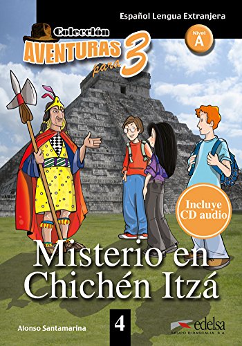 APT 4Misterio en Chichén Itzá: Misterio en Chichen Itza + Free audio download (book 4) (LecturasAdolescentesAve