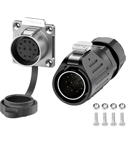 Cavo Aeronautico Impermeabile IP68 2 Pin - Per Pannelli, Attacco Robusto, Stock USA, Marchio Generico - Foto 10