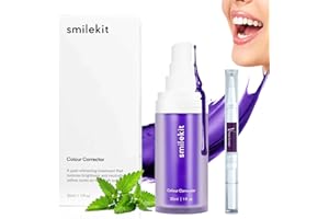 BMHNQ Pasta Dental Obsessive Blanqueador Dental Hi Smile Pasta Dientes Blanqueadora Corrector De Color Purple Espuma Dental Pasta De Dientes Blanqueante Teeth Whitening Toothpaste 2Pcs