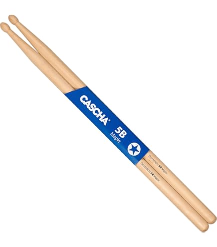 QUARKZMAN 2 Paires De Baguettes De Batterie En Érable Avec Poignées