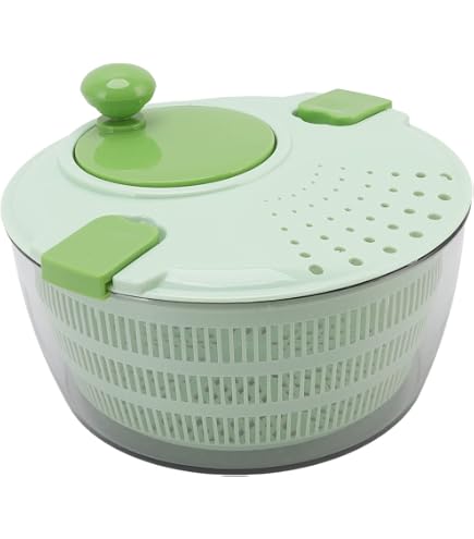 Twinzee - Essoreuse à Salade Grande Capacité (5L) - Design Innovant - Poignée er