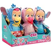 GIOCHI PREZIOSI Cry Babies Ağlayan Yumuş Stitch Kost&uuml;ml&uuml; İnteraktif Bebek Pembe 30 cm