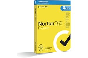 Norton 360 Deluxe 2025, Antivirus Software, Internet Security, 3 Devices, 1 Year, Secure VPN and Password Manager, PCs, Macs, Tablets & Smartphones