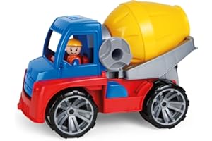 Lena SIMM Spielwaren 04413 - Truxx Betonmischer, ca. 29 cm und Spielfigur