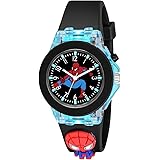 Scarter Kids Analog Cartoon Character Watch for Boys and Girls | 7 Different Color Disco LED Light |Suitable for 3-10 Years Old Kids: 