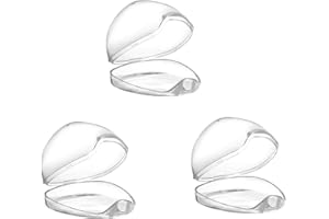 WANGW Boite À Tétine - Boite A Sucette Bebe, 3pcs Portable Boîte De Tétine De Tétine, Non Toxique Transparent Portable Boîte De Tétine, pour Tétine Bébé Voyage Tétines Sucettes Boîtes À Poussière