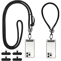 Cordino Per Cellulare Con Patch - 160cm, Universale, Portachiavi O Da Collo, Colore Arancione - Foto 12