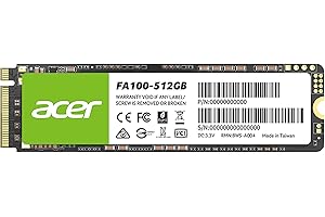 ‎ACER BIWIN ACER SSD FA100 512Gb PCIe Gen3 M.2