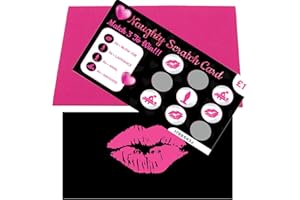 BESTAFIESTA Valentines Gifts For Him Naughty Scratch Card Present For Him Gift For Boyfriend Husband Fiance Men Birthday Christmas (Blow J*b)