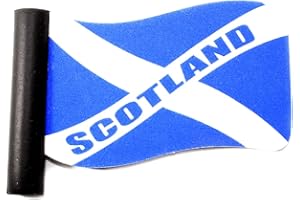 MUST HAVE SOUVENIRS Saltire St. Georges National Flag Wavy Flag Aerial Topper