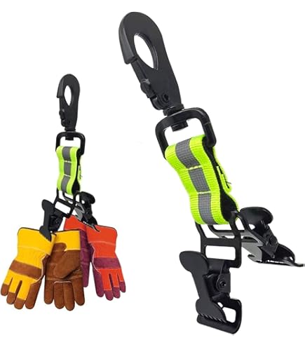 Lot De 2 Porte-Gants De Pompiers, Clips Pour Gants Avec