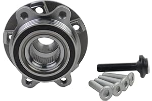 Bisenya Front Wheel Hub Bearing Kit Compatible with 8K0598625 4H0498625