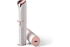 Finishing Touch Flawless Face, Eliminateur de Duvet Visage Rechargeable Nouvelle Génération, Doux et sans danger, Blanc, 2 Têtes des Remplacement