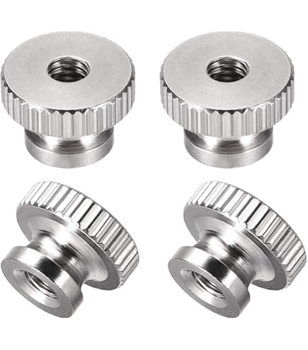Lot De 4 écrous Moletés En Laiton M6 X D20 X H7 – Réglage Pour Imprimante 3D