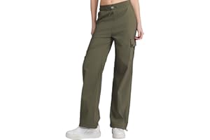 vittorio y Pantaloni Leggero Larghi Donna Casual Pantaloni Cargo Donna Vita Alta Pantaloni Baggy con Tasche